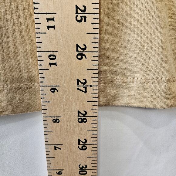 True Religion TR Sunset Tee Short Sleeve Shirt Beige Size Small - Picture 8 of 8